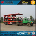 2 axle 30Ton container flat bed semi trailer
